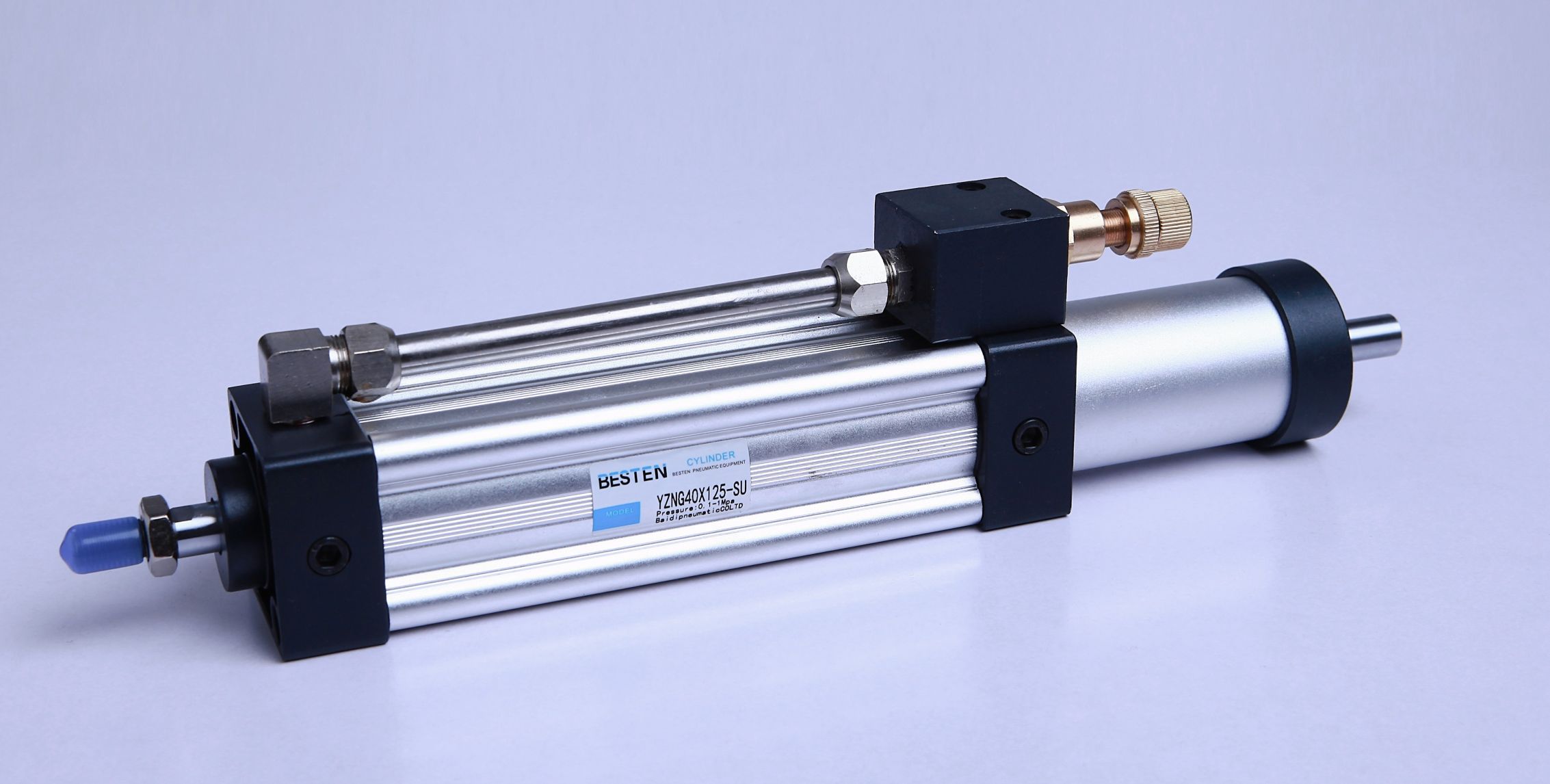 Air-liquid damping cylinder