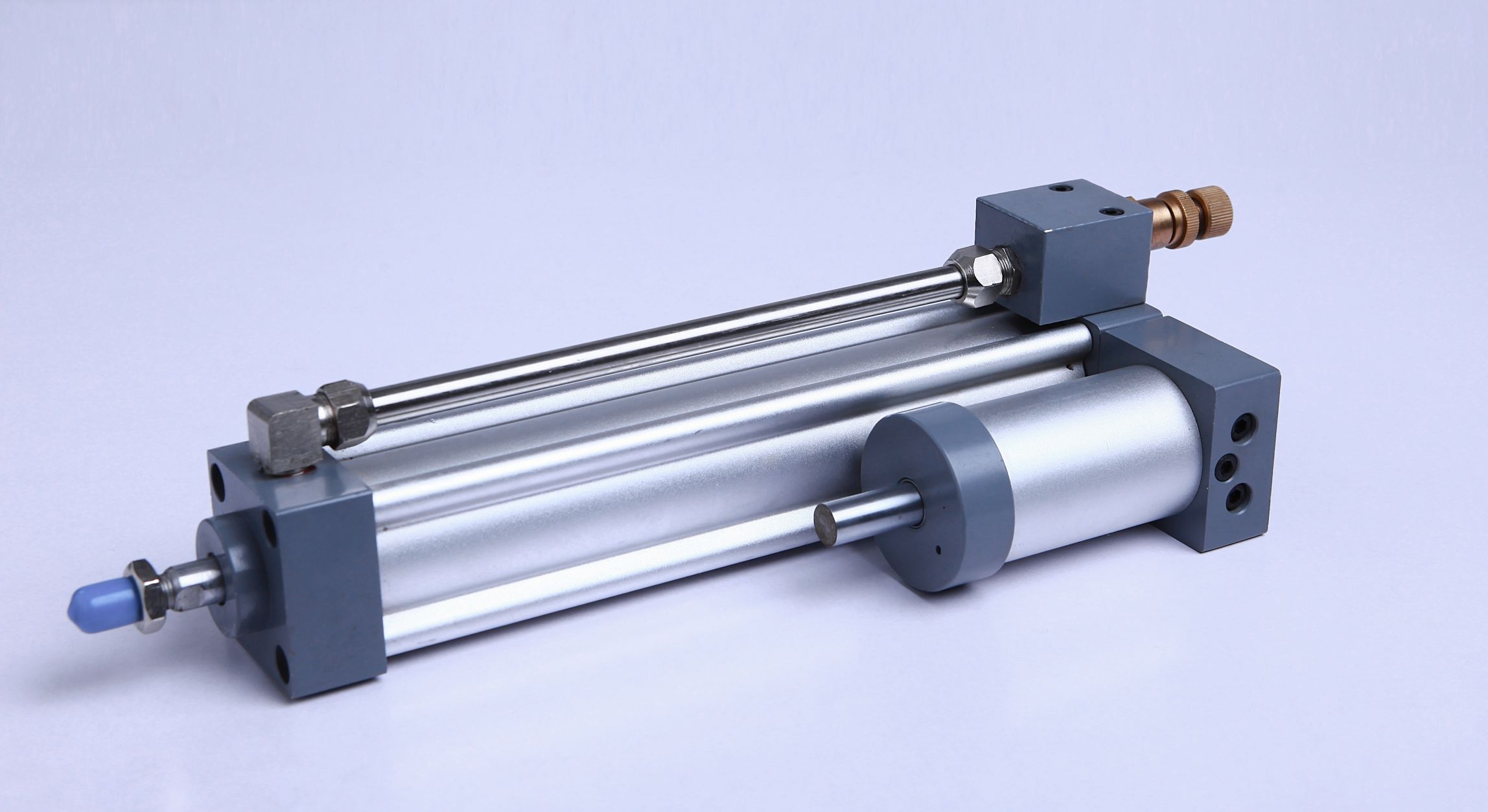 Air-liquid damping cylinder