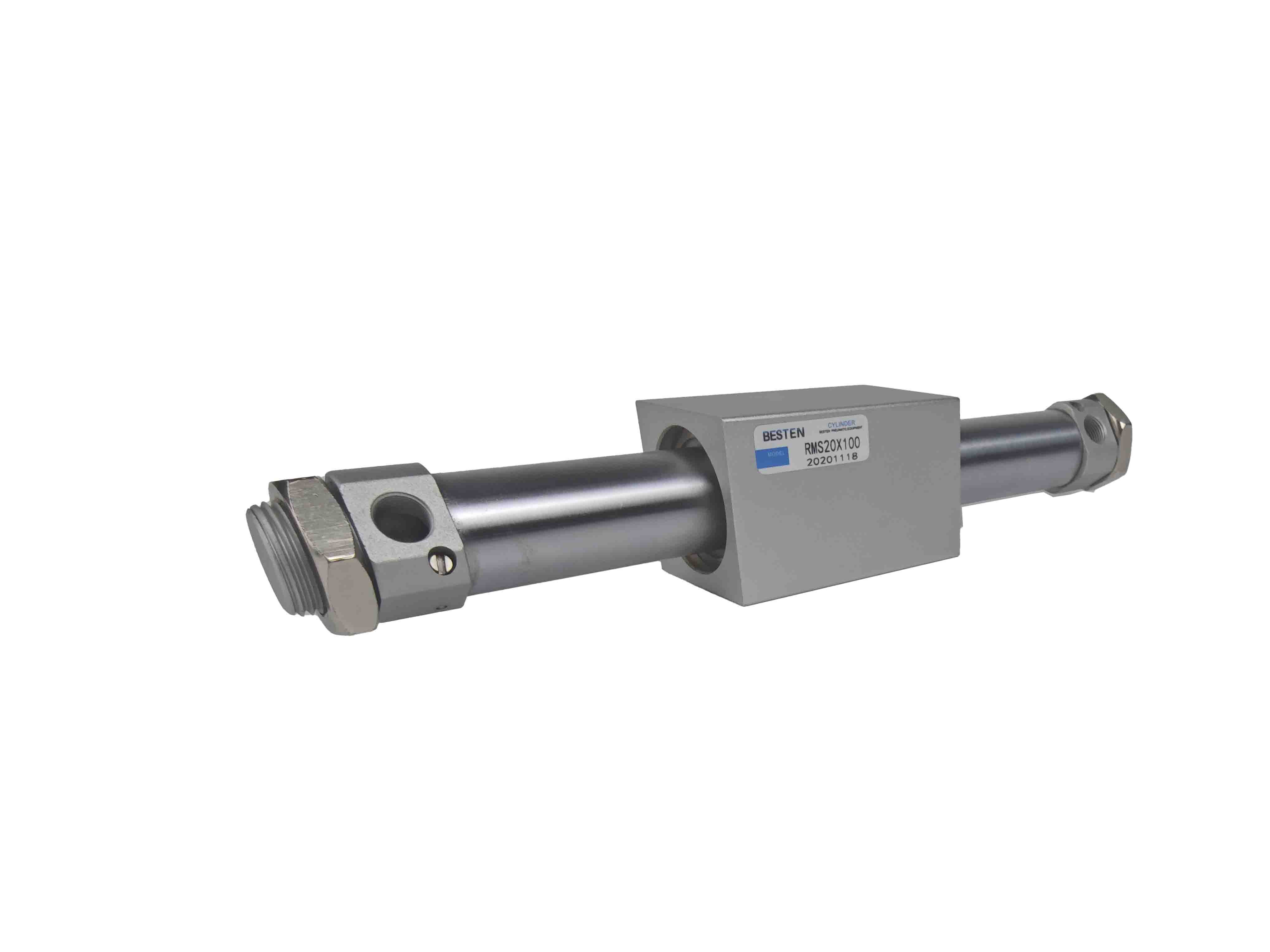 Rodless magnetic cylinders - internal structure of RMS series