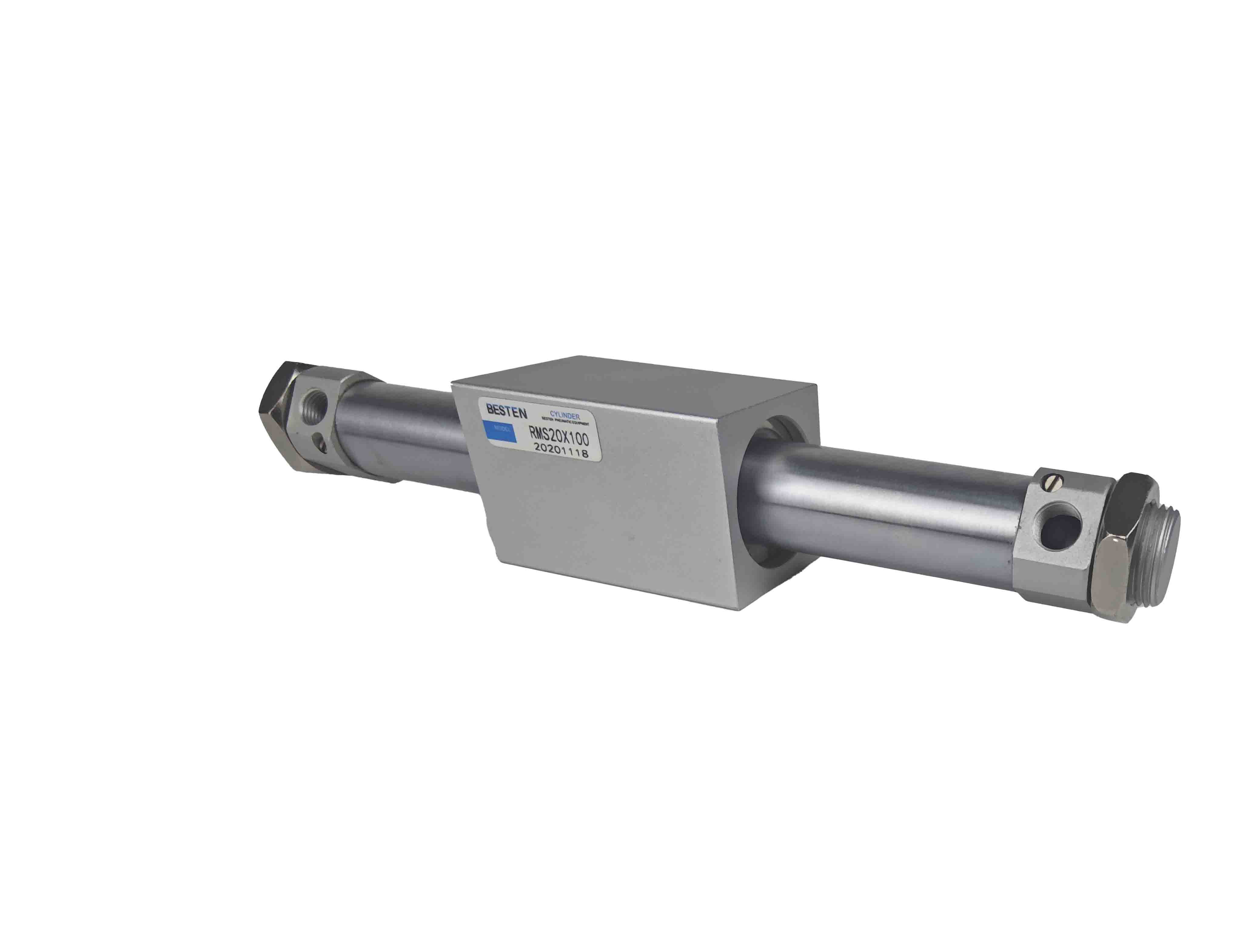 Rodless magnetic cylinders - internal structure of RMS series